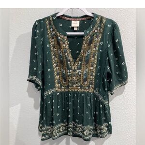 Knox rose bohemian top